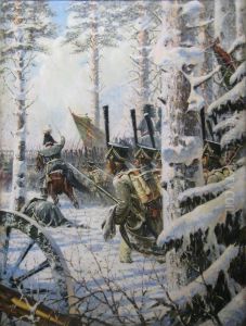 Fix Bayonets! Hooray! Hooray! by Vasily Vereshchagin