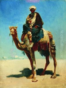 Arab on a camel by Vasily Vereshchagin
