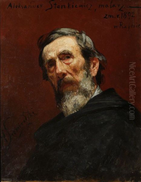 Portrait of Aleksander Stankiewicz, painter - view 1