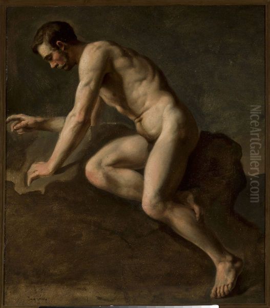 Male nude study - view 1