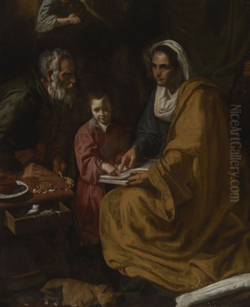 The Education of the Virgin - view 1