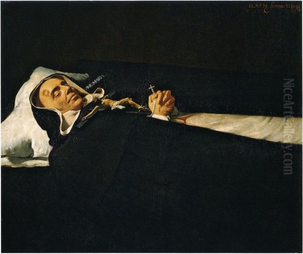 Portrait of Saint Simon of Rojas dead - view 1