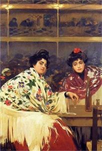Cafe concert by Ramon Casas
