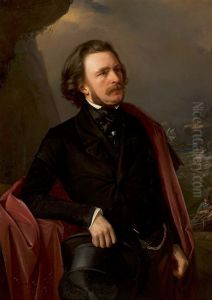 Portrait of doctor Teodor Teutold-Tripplin, traveller