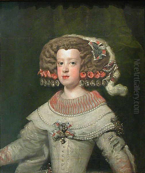 The infanta Maria Theresa aged 14 - view 1