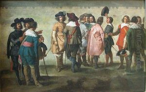 Reunion de trece personajes