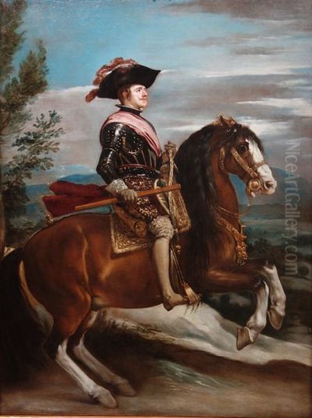 Philippe IV a cheval - view 1