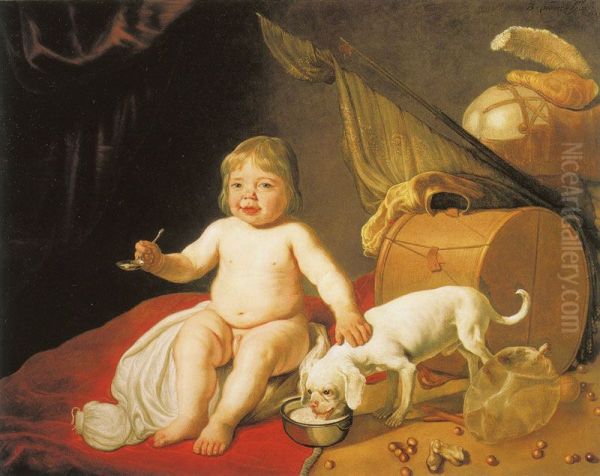 Boy with Spoon - view 1