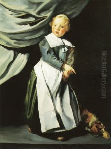 Boy with Top and Dog by Jacob van Loo