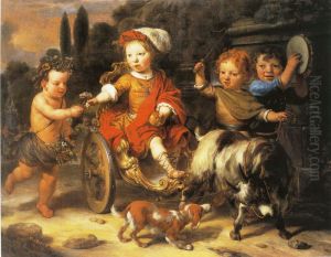 Willem Woutersz Oorthoorn in a Goat-Cart Willem Woutersz Oorthoorn in a Goat-Cart