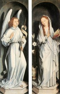 Annunciation by (manner of) Memling, Hans