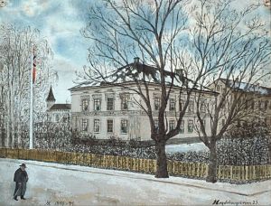 Hegdehaugsvn. nr. 23 by Henrik Laurentius Helliesen