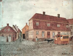 Hjornet Gronland - Smalgangen by Henrik Laurentius Helliesen