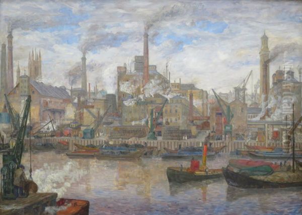The Port of London - view 1