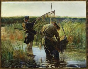 Fishermen by Leon Wyczolkowski