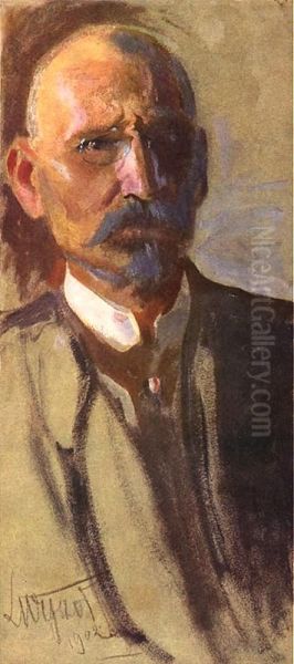 Self-portrait. - view 1