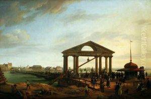 Entry to Warsaw with captives and standards won in the battles of Wawer and Dab Wielki on 2 April 1831.