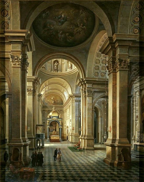 Interior of the All Saints Church in Warsaw - view 1