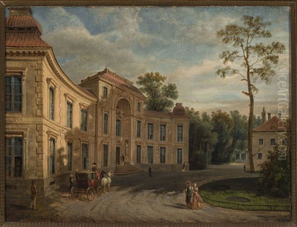Myslewicki Palace in Lazienki - view 1