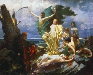 Past of the sinner by Franciszek Zmurko