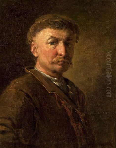 Portrait of an Ukrainian peasant. - view 1
