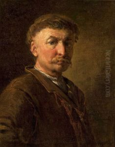 Portrait of an Ukrainian peasant.