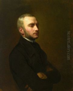 Portrait of Zygmunt Krasinski. by Ary Scheffer