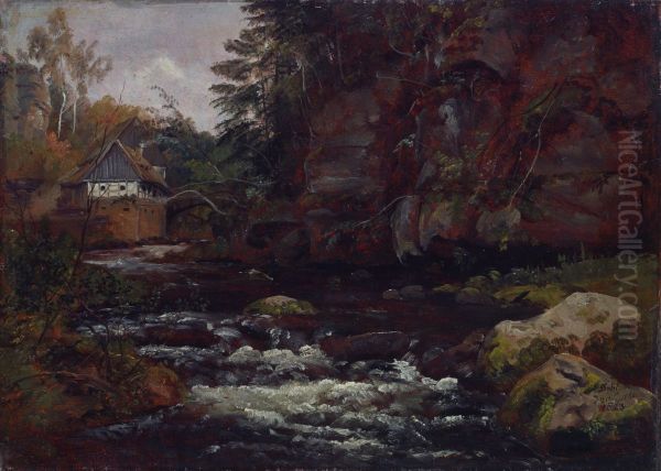 Mill in Liebethaler Grund - view 1
