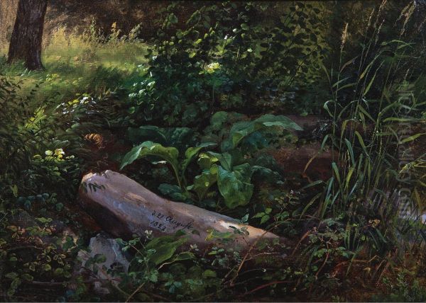 Forest Study from ,Grosser Garten' in Dresden - view 1