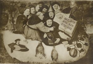 Concert in the Egg by Hieronymous Bosch