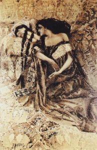 Tamara and the Demon by Mikhail Vrubel