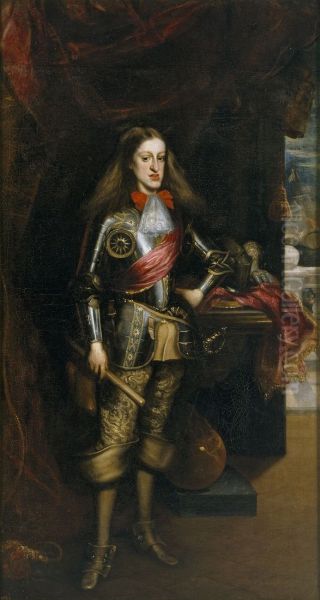 El ReyCarlos II, con armadura. - view 1
