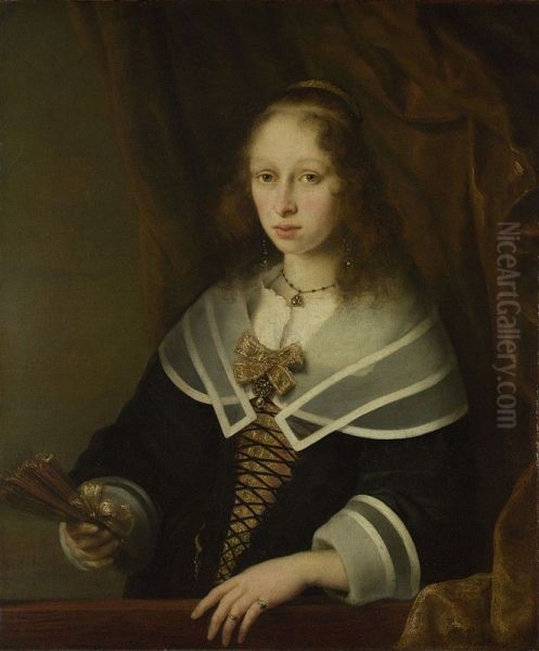 A Lady with a Fan - view 1