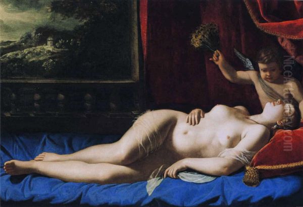 Venus and Cupid (Sleeping Venus) - view 1