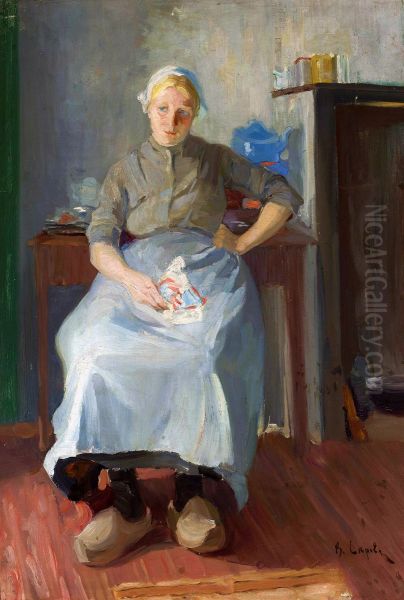 A Breton woman. - view 1