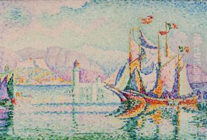 Antibes - Morning by Paul Signac