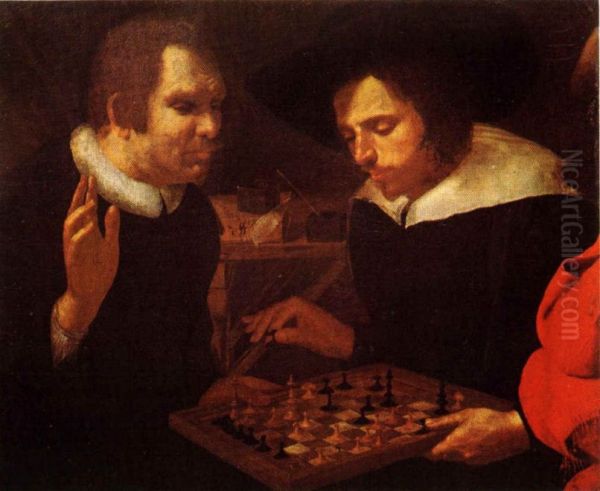 Chess players - view 1