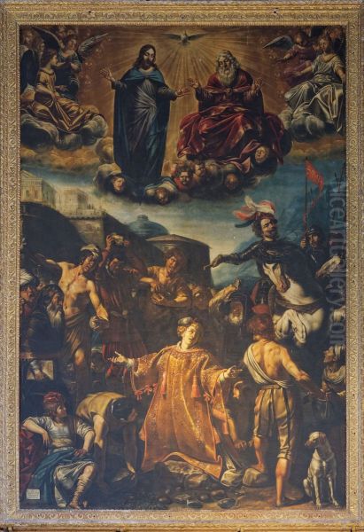 Stoning of Saint Etienne - view 1