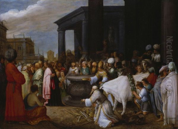 Sts. Paul and Barnabas in Lystra - view 1
