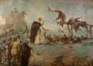 Miracle of a dominican Saint (Gonzalo di Amarante?) Miracle of a dominican Saint (Gonzalo di Amarante?)