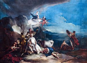 Rape of Europa by Giovanni Battista Tiepolo