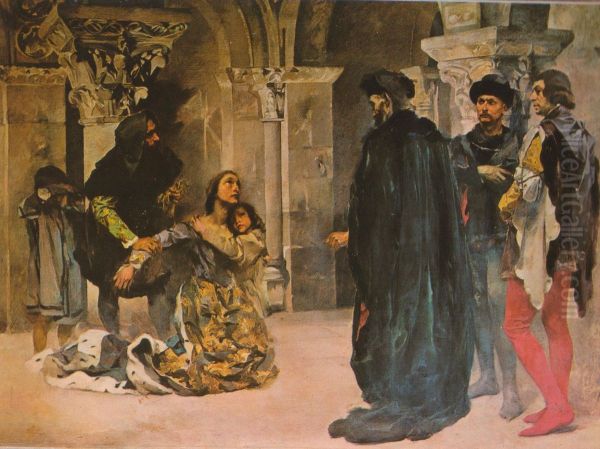 Assassinio de DonaInes de Castro - view 1