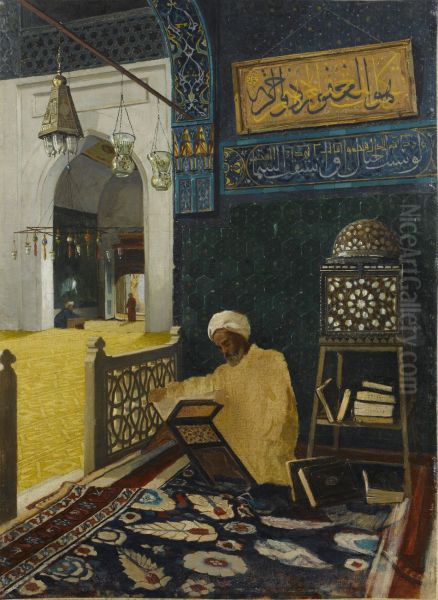 Reciting the Quran - view 1