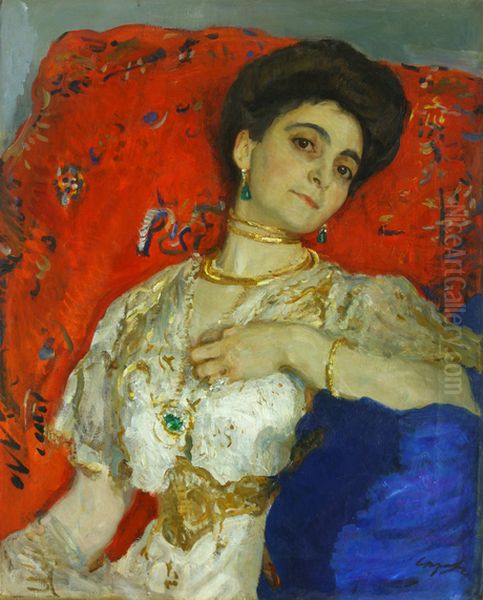 Portrait of M. N. Akimova - view 1