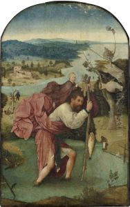Saint Christopher Carrying the Christ Child
