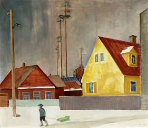 Yellow house by Michal Rouba