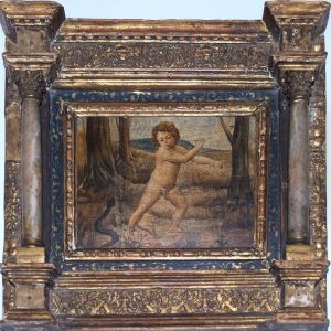 The Infant Hercules Frightened By A Snake by Vincenzo di Biagio Catena
