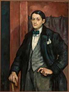 Portret rzezbiarza Henryka Kuny by Roman Kramsztyk