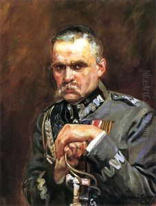 Portret Marszalka Jozefa Pilsudskiego by Wojciech Kossak