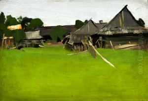 View from Istebna IV. Cottages by Konrad Krzyzanowski